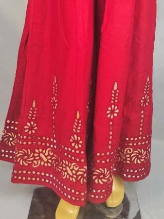 Heavy 2 tone Embroidery Sharara